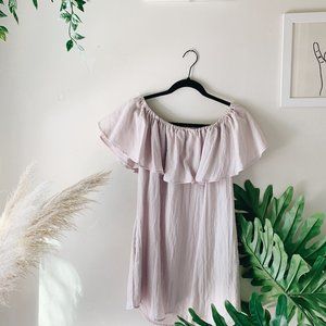 Cotton Candy LA Shoulder Dress